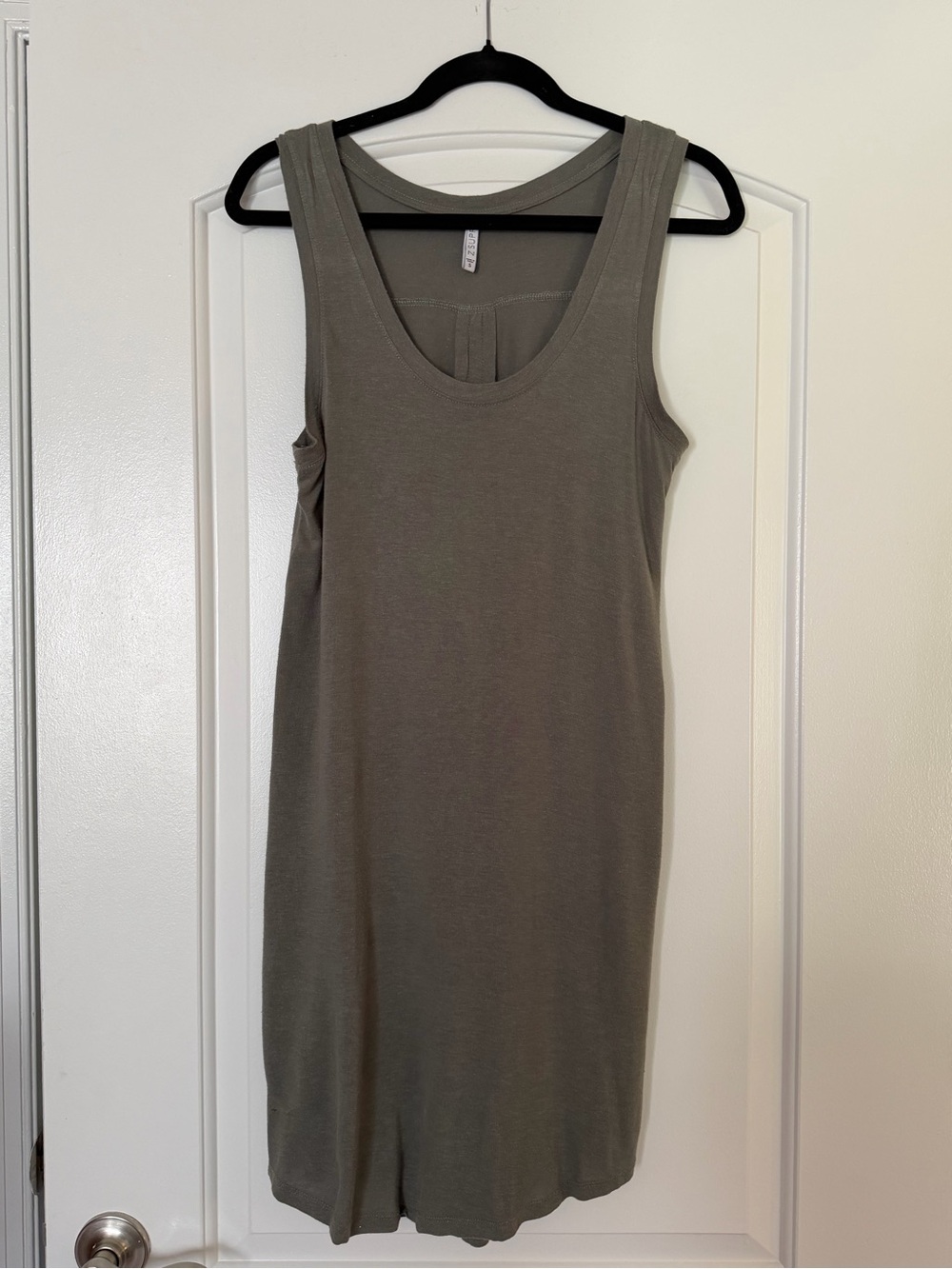 Z Supply Olive Green Scoop Neck Tank Dress
